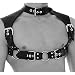 Produktbild Freebily Herren Brustharness Männer Brustgeschirr Kostüm Bondag Fetisch Leder Riemenbody Arm Harnais Einstellbar Brust Körpergeschirr