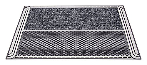 PUR|DualClean Design Fussmatte für Innen und Aussen in anthrazit metallic ca. 59 x 39 cm - 2