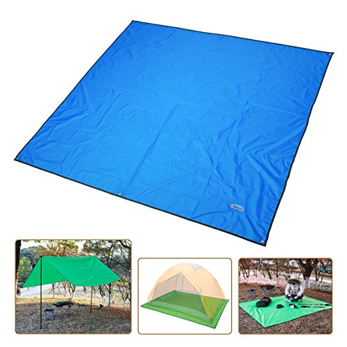 Preisvergleich Produktbild Overmont Wasserdicht Faltbar Matte Zeltmatte Campingdecke Picknickdecke Stranddecke für Camping Wandern Picknick Strand Outdoor