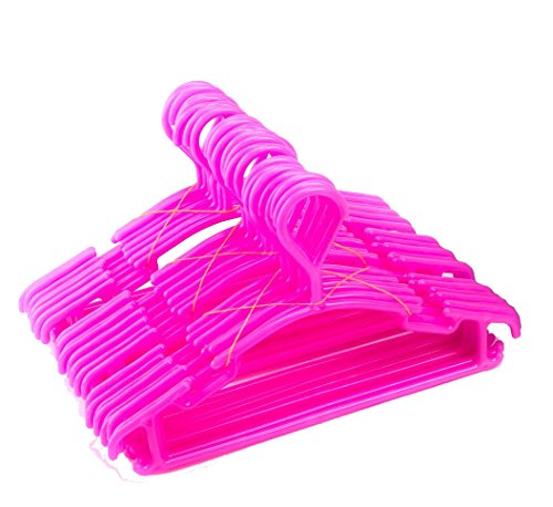 Tosnail Kinder Kleiderbügel 30 Stück, rosa