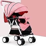 ★ Funktion: Der Sitz des Kinderwagens kann in drei stabilen Positionen eingestellt werden: liegend, halb liegend und sitzend, das System ist bequem und mit einer Hand verstellbar.