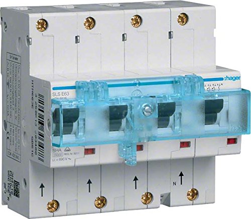 Preisvergleich Produktbild Hager HTN663E SLS-Schalter 3P+N E-63A Hu tschiene
