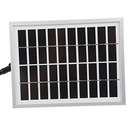 NEWSTYLE 2W Teichpumpe Solar Pumpe Brunnen Wasserspiel für Gartenteich Springbrunnen Wasserfälle … - 5
