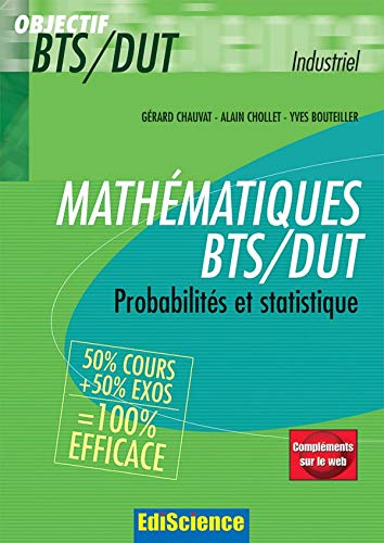 Télécharger Mathématiques BTS/DUT industriels - Probabilités et statistique - Livre+compléments en ligne Livre PDF Gratuit