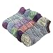 Produktbild Fletion Herren Folk-custom Baumwollsocken Shallow Mund Socken Unsichtbare Socken,5 Paare Farbe Zufällige Stil A