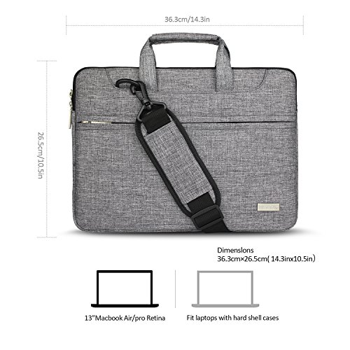 HSEOK 13 3 Zoll MacBook Air Pro Retina Late 2012 - Early 2016 sto  fest Sleeve H  lle Ultrabook Laptop Tasche f  r 13 3 Zoll Acer Ausu Dell HP Toshiba