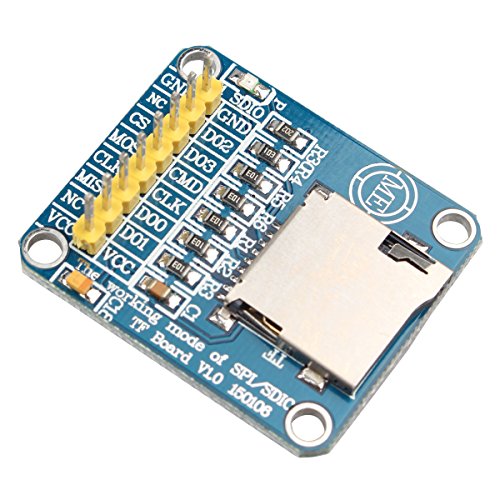 TF SD Modul Schnittstelle Micro SD Karte TF Karte lesen und schreiben SDIO SPI Speicherkarte für Arduino - 2