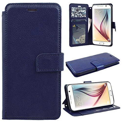 Funda para Samsung Galaxy S6 Libro Retro Dise  o con Tapa  CE-Link Funda Piel   Silicona TPU Interior Soporte Plegable Ultra Fina Piel Premium con Cierre Magn  tico  Samsung S6 Case Cover Carcasa Fina y Resistente - Azul reviews Funda para Samsung Galaxy S6 Libro Retro Dise  o con Tapa  CE-Link Funda Piel   Silicona TPU Interior Soporte Plegable Ultra Fina Piel Premium con Cierre Magn  tico  Samsung S6 Case Cover Carcasa Fina y Resistente - Azul