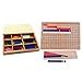 Price comparison product image Sharplace Wooden Montessori Toys Math Learning Materials Kids Intelligent Development