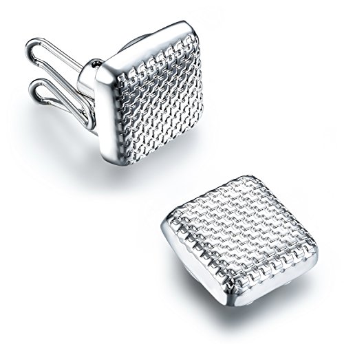 Cubre Botones Plata Trenzada - La Alternativa a Los Gemelos para Camisas Ordinarias