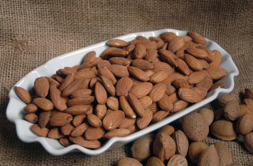 Naturale ix24 mandorla Core, mandorle senza ciotola Ganz, 1er Pack (1 x 1 kg)