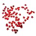 Produktbild Baoblaze Ahornblatt Konfetti - rot, 2 x 1,8 cm