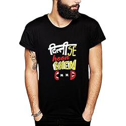 Teecreep Delhi se Hu BC Cotton T-shirt