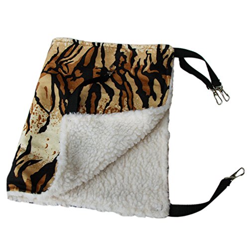 QHGstore-Tiger-Stripe-Cat-Hammock-Faux-Fur-Bed-Animal-Hanging-Cage-Comforter-Ferret-Pet