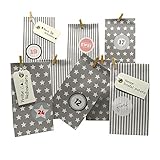 Frau Wundervoll Adventskalender 18 - Weihnachtszeit, grau -...