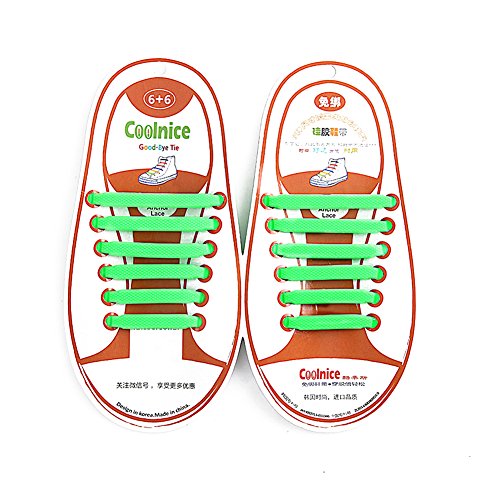 Elastic No Tie Shoe Laces Lazy Shoelaces Lock Bands Children