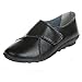 Produktbild Yooeen Damen Mokassins Bootsschuhe Leder Arbeitsschuhe Freizeit Flache Loafers Halbschuhe Fahren Sandalen Klettverschluss Erbsenschuhe