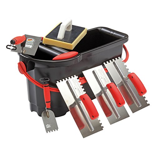 maurerfreund Fliesenleger Werkzeug-Set, 8-teilig