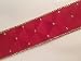 Produktbild Kirkland Signature Weihnachtsband mit Drahtkante, 2 m, Red Gold Diamond Dot 38mm Wide, 38 mm
