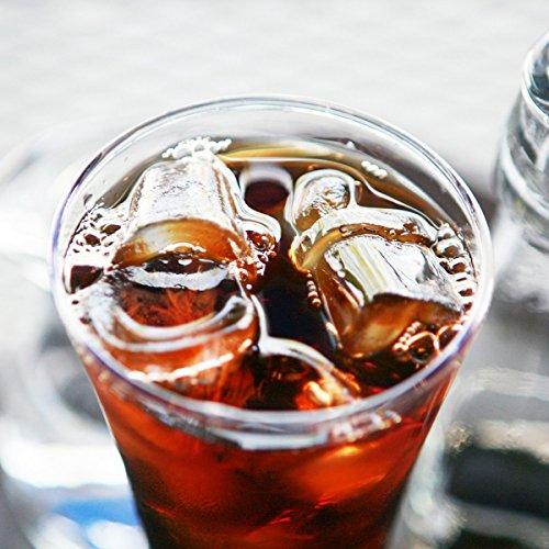 KurztyTM 4 farbenfrohe Eiswürfelschalen mit Deckel; Lebensmittelformen aus Silikon; für 15 Eiswürfel - 7