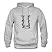For Women Cotton Grey Customizable Unofficial Unique Filigran U - 1 Color Sweatshirts X-small