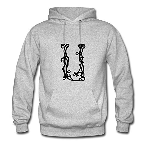 For Women Cotton Grey Customizable Unofficial Unique Filigran U - 1 Color Sweatshirts X-small