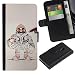Produktbild UPPERHAND (Nicht für S3 Mini) Stilvoll Bild Klapp Leder Brief Tasche Kartenhalter Kunstleder Flip mit TPU Handy Schutz Hülle Case Etui Cover Schale Für Samsung Galaxy S3 I8190 I8190N - Super Game Charakter Retro-Konsole