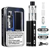 THORVAP TC 40W E CIG Vape Kit, Ecig 2200mAh OLED Vape Mod Battery with VW/TC Function, 0.5ohm/ 2.0ml Sub-Ohm Vape Tank, E Cigarette Vape Pen - No Nicotine, No E Liquid