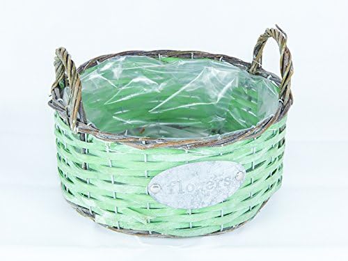 Basket Bowl Flowers 24 x 11 H
