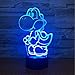 Produktbild Wmbz Yoshi 3D Led Usb Lampe Cartoon Spiel Figur Anime-Charaktere Acryl Neuheit Weihnachten Beleuchtung Geschenk Rgb Touch Fernbedienung Spielzeug