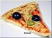 Produktbild ERRO Pizza Stück Olive - Attrappe, Fake Food, Imitation, Auslagengestaltung, Fake Food, Partygag