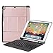 Produktbild Tastatur-Kasten-ergonomische lederne Tastatur ultra-dünne drahtlose Bluetooth Tastatur-Mehrwinkelstandplatz für Apple IPad Luft 2, IPad Pro 9.7