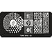 Tonsee® Nail Art Deco Stencils Stickers Nail Art Stamp Stencil Stamping Template