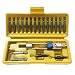 Produktbild 20 Bits Set Half-Time Drill Driver Swivel Head Quick-Change From Drilling To Driving & Torque Ratchet Screwdriver Spanner Easy