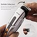 Hair Clipper, [Newest Version] 8 in 1 Rechargeable Grooming Kit/Hair Trimmer for Men&Kids/Nose Trimmer/Body Shaver/Beard Trimmer Stainless Steel&Waterproof with High Precision&Turbo Boost Technology (Silver)