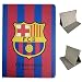 Produktbild Neu iPad 9.7 Zoll 2017 Etui,Europäisches Fußball Club Team Logo Hülle Abdeckung Aus Synthetischem PU Leder Mit Unterstützung für Neu iPad 9.7 Zoll 2017 (FC Barcelona)