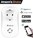 Produktbild Aitere WLAN Smart Steckdose Intelligente Steckdose Wifi Stecker fernbedienbar Timer, funktioniert mit Amazon Alexa [Echo, Echo Dot] und Google Home