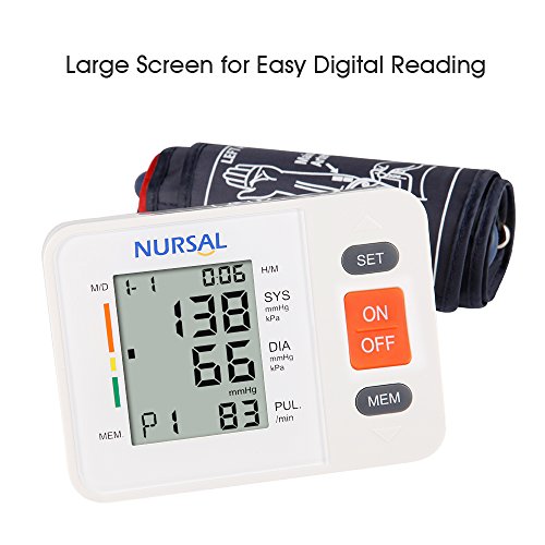 nursal-brazo-Tensimetro-digital-con-pantalla-Who-y-pantalla-grande-para-dos-usuarios-2-x-90-speicherbare-mediciones-automtica--Tensimetro-electrnico-brazo-del-Envo-22--42-cm