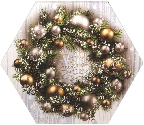 Merry Christmas Cosmetics Advent Calendar Beauty Surpris 24 Pieces Hit. (Rim)