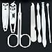 7pcs Manicure&Pedicure Set Nail Clippers Scissors Grooming Kit