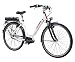 Produktbild Telefunken E-Bike Elektrofahrrad Alu, weiß, 8 Gang Shimano Nabenschaltung - Pedelec Citybike leicht, Shimano Steps Mittelmotor 250W, Reifengröße: 28 Zoll, Multitalent C900