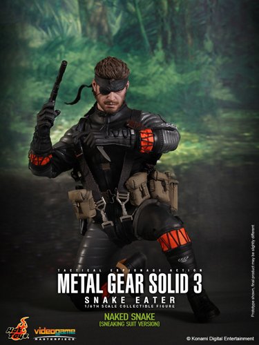 Naked Snake 12in Hot Toys Fig. Metal Gear Solid