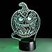 Produktbild 3D-Kürbis Licht LED Bunten Gradienten USB Tischlampe Nachtlicht Bluetooth Audio