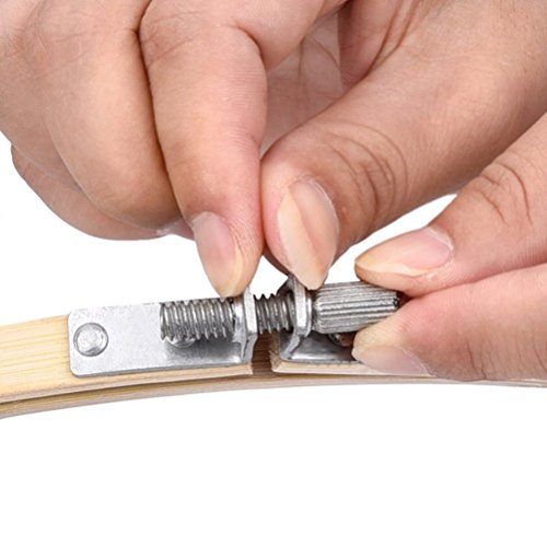 PIXNOR Bambus-Stickrahmen 9″ - 4