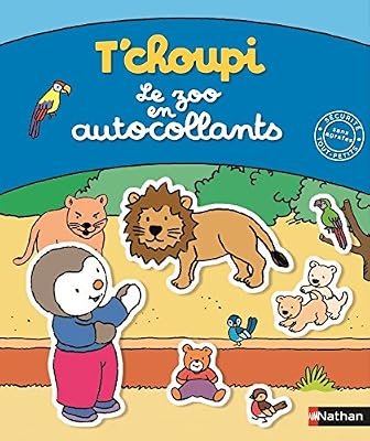 Nathan Le zoo en autocollants - Dès 2 ans