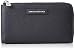Produktbild Armani Exchange Damen Pebble Pu Round Zip Wallet Münzbörse, Blau (Navy), 11.0x2.0x19.0 cm