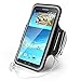 Produktbild Schwarz Outdoor Running Sport Gym Armband Schutzhülle für LG K10/LG K8/LG Q6/LG X Power 2/Motorola Moto G5S Plus/Moto E4 Plus/Moto Z Play/BLU Vivo 8/BLU Life Max/Studio G HD/wileyfox Swift 2 x