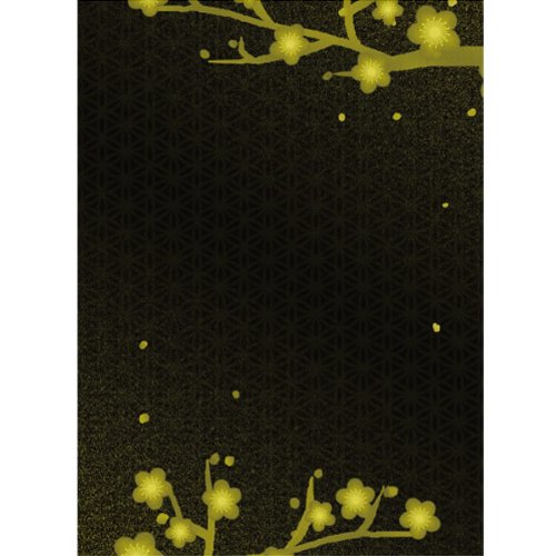 Character Card sleeve sum pattern series "sum pattern (floral / black x yellow)" (japan import)