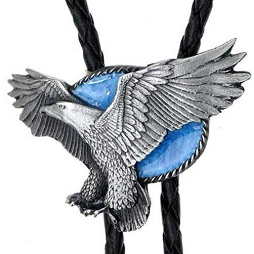 Preisvergleich Produktbild Bolo Tie Seeadler vor Himmelsscheibe, Eagle, Western, Bolotie
