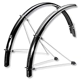 SKS P35 Chromoplastic Bicycle Fender Set (700C X 20-28 Tires, Black)